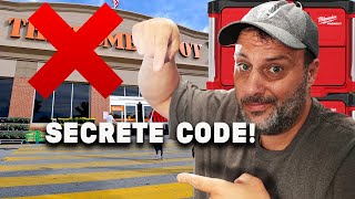 I found a secret code for Milwaukee Tool that Home Depot can't compete with (SECRETE CODE!)