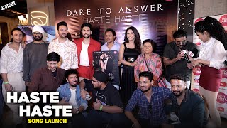 UNCUT-Sai Ketan Rao, Eugeniya Belousova, \u0026 Mayankk Malik at ‘Haste Haste’ Song Launch | Must-Watch!