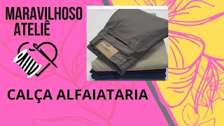 🟢 CALÇA,BOLSOS,CÓS,BARGUILHA,VIÉS & PASSA CINTO.