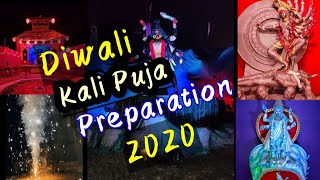 Kali Puja diwali preparation in Hailakandi 2020