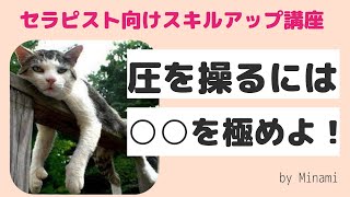 【セラピスト講座】ワンランク上のセラピストは知っている○○のチカラ｜最小限の力で効果を出す秘訣