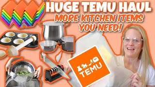 HUGE TEMU KITCHEN HAUL | DON'T BUY ON TEMU BEFORE YOU WATCH THIS VIDEO | *unbeatable prices