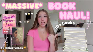 MASSIVE summer book haul 🥥☀️👙 i'm going on a book buying ban! [10+ books]