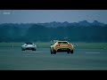 tesla roadster vs lotus elise drag race top gear 4k 60fps ai upscale topgear thegrandtour