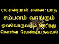 ctc என்றால் என்ன மாத சம்பளம் வாங்கும் ஒவ்வொருவரும் தெரிந்து கொள்ள வேண்டிய தகவல்