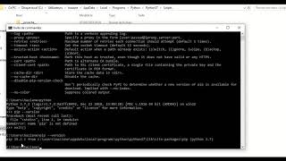 How to set path env vriables for python and pip