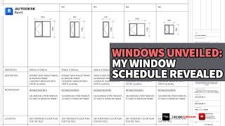 Window Schedule in Revit 2024 | Revit Tutorial