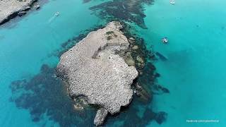 Kayak In Akamas and blue Lagoon. By Manos \u0026 Fedros Cyprus From Air .