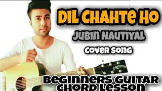 Dil Chahte Ho || Jubin || Guitar Chord Lesson For Beginners || Guitar Cover || Rayz Guitar
