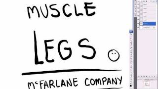 McFarlane Art Lesson - (How to Draw Legs)