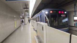 8Kワイド動画🚃東京メトロ副都心線15F編成Y500系🚃各駅停車 池袋 行き🚃回送 発車🚃💨