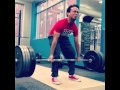 405 lb deadlift at 150 lbs body weight