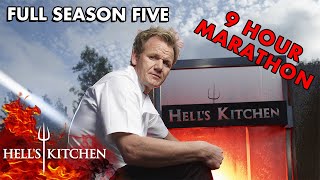 What else could you do in 9 hours anyway?  Season 5 Hell's Kitchen Marathon