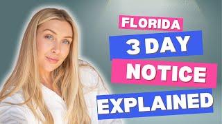 How to Complete a 3-Day Notice in Florida | Step-by-Step Guide for Landlords