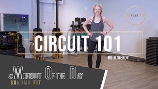 Let's Make Working out From Home Work Out! | Circuit 101 with Wendy at Sonoma Fit