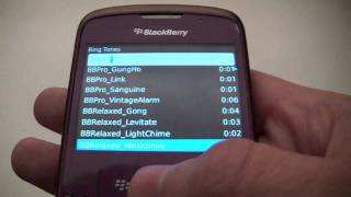 Blackberry Curve 8130 Ring Tones Review