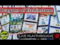 Playthrough (Live) | Dragons of Etchinstone (The Game Crafter)