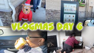 VLOGMAS DAY 6|  vlogmas ideas| vlogmas 2020| christmas 2020| drive with me