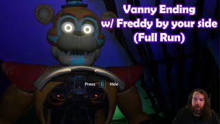 Fnaf Security Breach - Vanny Ending With Freddy By Your Side - Full Run In 18m35s Glitch Run