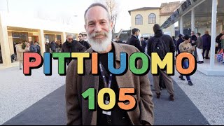 COSA INDOSSANO LE PERSONE AL PITTI  UOMO 105?ep 17 [4K] #pittiuomo