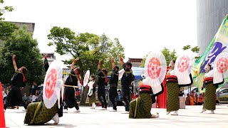 泉華菖舞美人 📍YOSAKOIソーラン日本海 加賀会場 (小松駅噴水広場) 📅2022-07-10T14:38