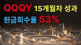 연배당률 80%인 주배당ETF QQQY 15개월차 투자성과 리뷰_원금회수율 53% + 수익률 18%