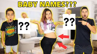 REVEALING Our BABY NAME!?? **WHAT IS IT?** | The Royalty Family