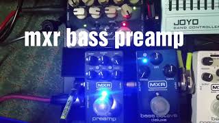 tutorial on the mxr m81 bass preamp