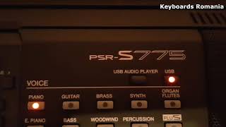 Yamaha PSR-S775 - Tutorial on How to Install Expansion Pack / Set - Real Time