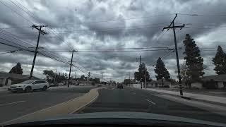 MEDITATE with desert SKIES before the STORM DRIVING LOS ANGELES