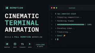 Build a Remotion Coding Terminal Effect (Terminal + Vim + Preview)