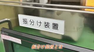 【スズキ機工】の【振り分け装置】パンやおにぎり何でも振り分け☆【複列 整列 ロボシリンダー】