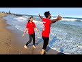 bheemili beach vizag visakhapatnam bhimili bhimli bheemli beach the khushboo vlog