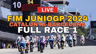 LIVE RACE1 FIM JuniorGP 2024 Catalunya | Balapan Perdana Fadillah Arbi Aditama