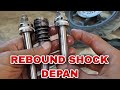 REBOUND REBON SHOCK DEPAN SOFT ATAU HARD BISA DI STEL DAN DISESUAIKAN TERSEDIA PCX NMAX AERIX LEXI