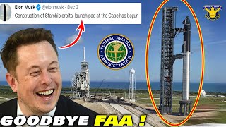 Musk Just Officially Revealed SpaceX rebuilds Starship orbital launch pad at the Cape to escape FAA