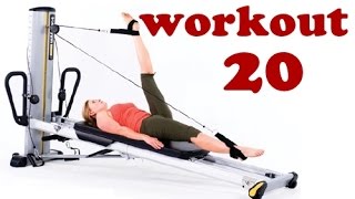 Pilates Workout for Total Trainer \u0026 Reformer No.20 (by Ultimate Pilates, Sydney)