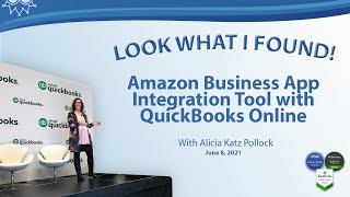 Amazon Business App Integration Tool with QuickBooks Online - Look What I Found!