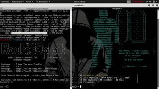 RouterSploit - Exploiting Linux Host ('Metasploitable' example with SSH/FTP/TELNET)