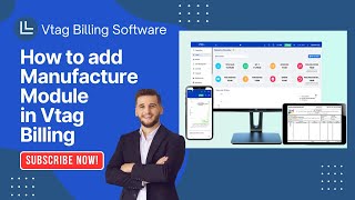 How to add Manufacture Module Pos billing | Vtag global pos software l | Website \u0026 Mobile App