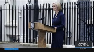 British Prime Minister Liz Truss announces plan to resign after only six weeks