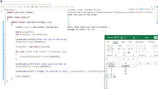 Java 37: Dealing with ArrayIndexOutOfBoundsException in java arrays