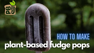 Fudge Pops Recipe | Plant-Based Vegan Frozen Treat