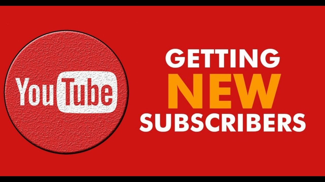 Getting New Subscribers On YouTube - YouTube