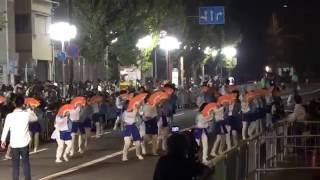 獅子虎隊　2016安濃津よさこい10/8（土）　パレード裁判所前会場 2回目