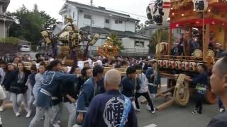 2016.9.25　平井地区　八幡祭礼　2