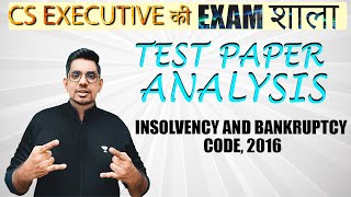 Insolvency \u0026 Bankruptcy Code | IBC 2016 | CS Executive | SBEC | CS Amit Vohra