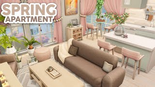 Sunny Spring Apartment // The Sims 4 Speed Build: Apartment Renovation