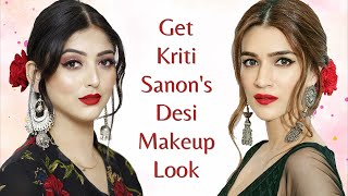 Get Kriti Sanon's Desi Makeup Look | SUGAR Cosmetics | Easy Celebrity Makeup Tutorial