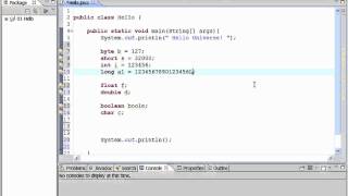 Java 03 More Data Types